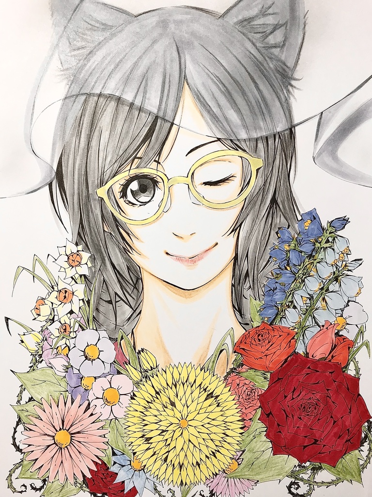 化物語　イラスト原画