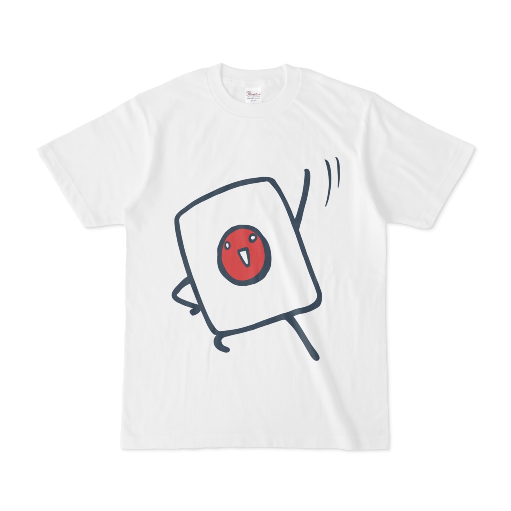 Tシャツ(ホワイト)_イーピンくん