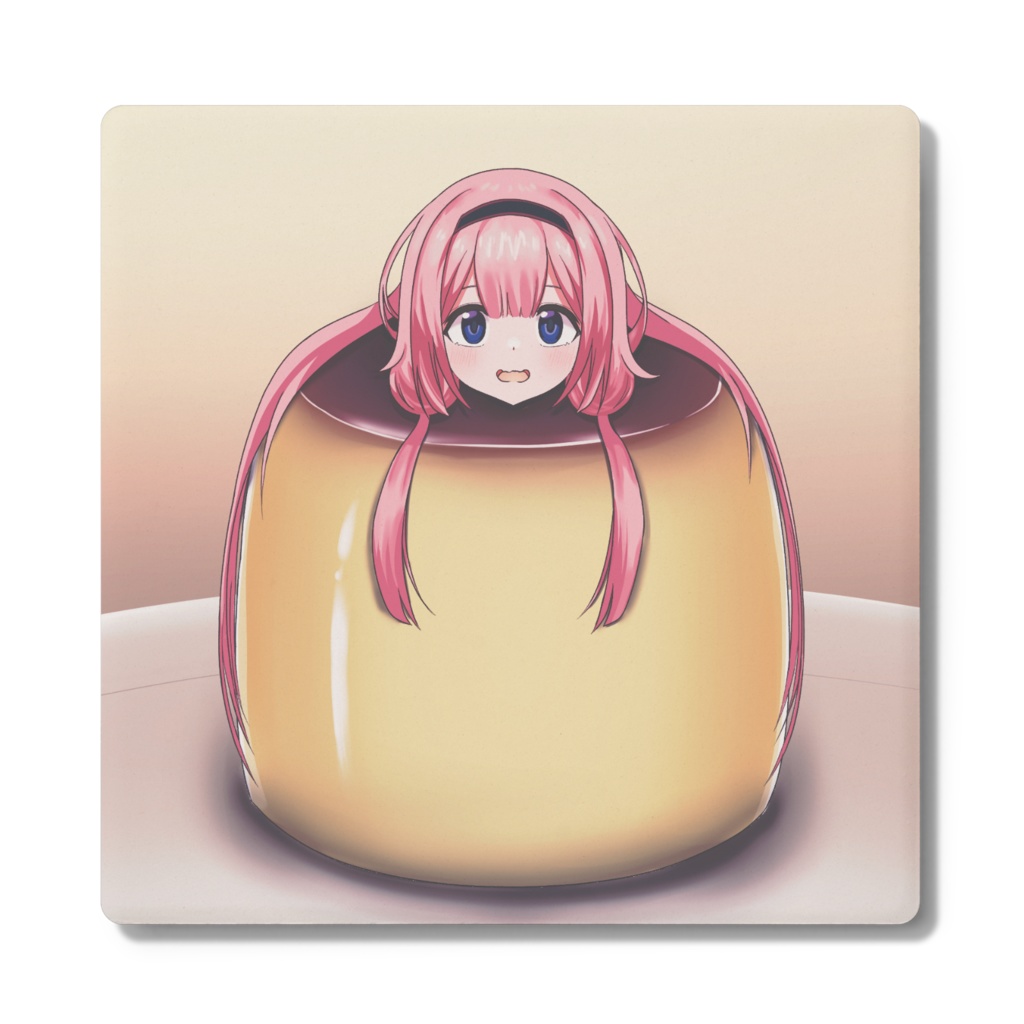 pink Valentine coaster