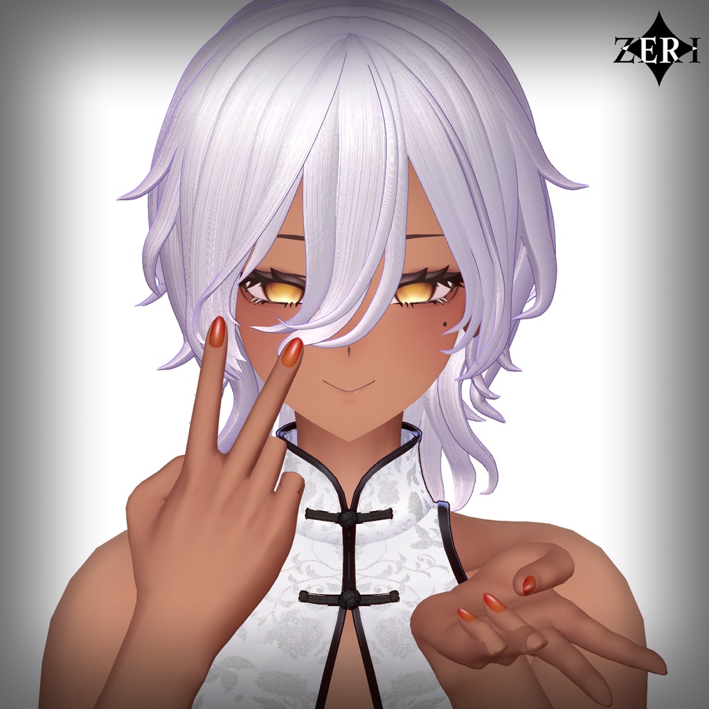 ใVRC Hairใ๐๐จ.๐ โฆ ๐๐๐ง๐ข๐ ๐๐จ๐ฅ๐ใ11 Colorsใ#ZERI_booth