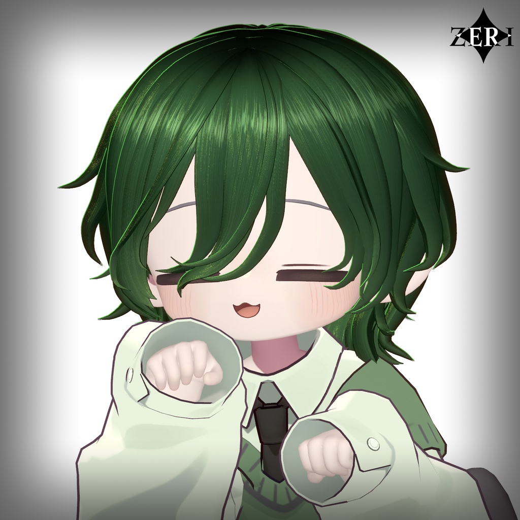 ใVRC Hairใ๐๐จ.๐ โฆ ๐๐๐ง๐ข๐ ๐๐จ๐ฅ๐ใ11 Colorsใ#ZERI_booth