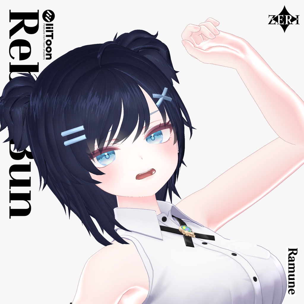 ๐๐จ.๐ โฆ ๐๐๐๐๐ฅ ๐๐ฎ๐งใVRC Hairใ#ZERI_booth