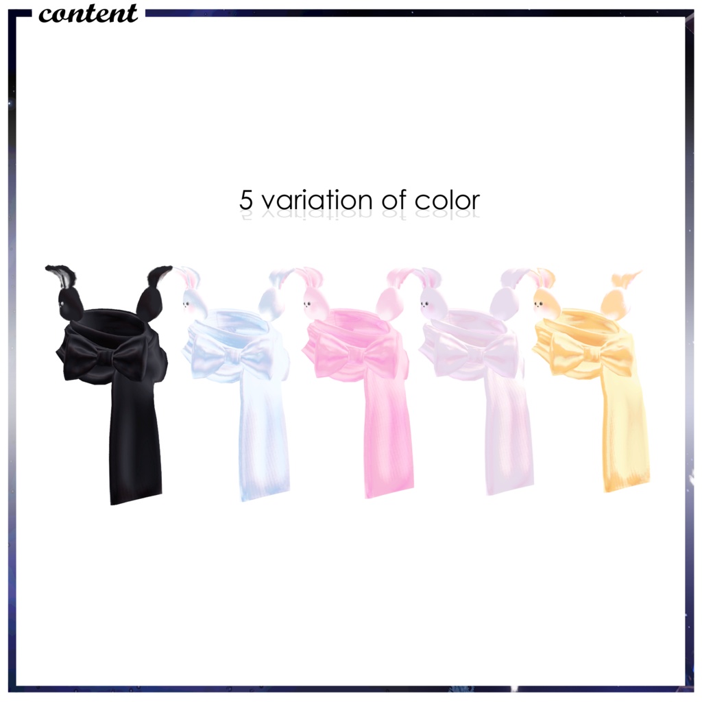 Rイヤーマフ&マフラーセット / R earmuffs&muffler set