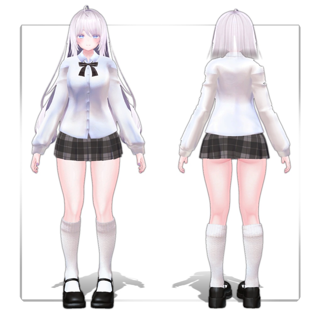 【萌】Cardigun and Shirts outfit