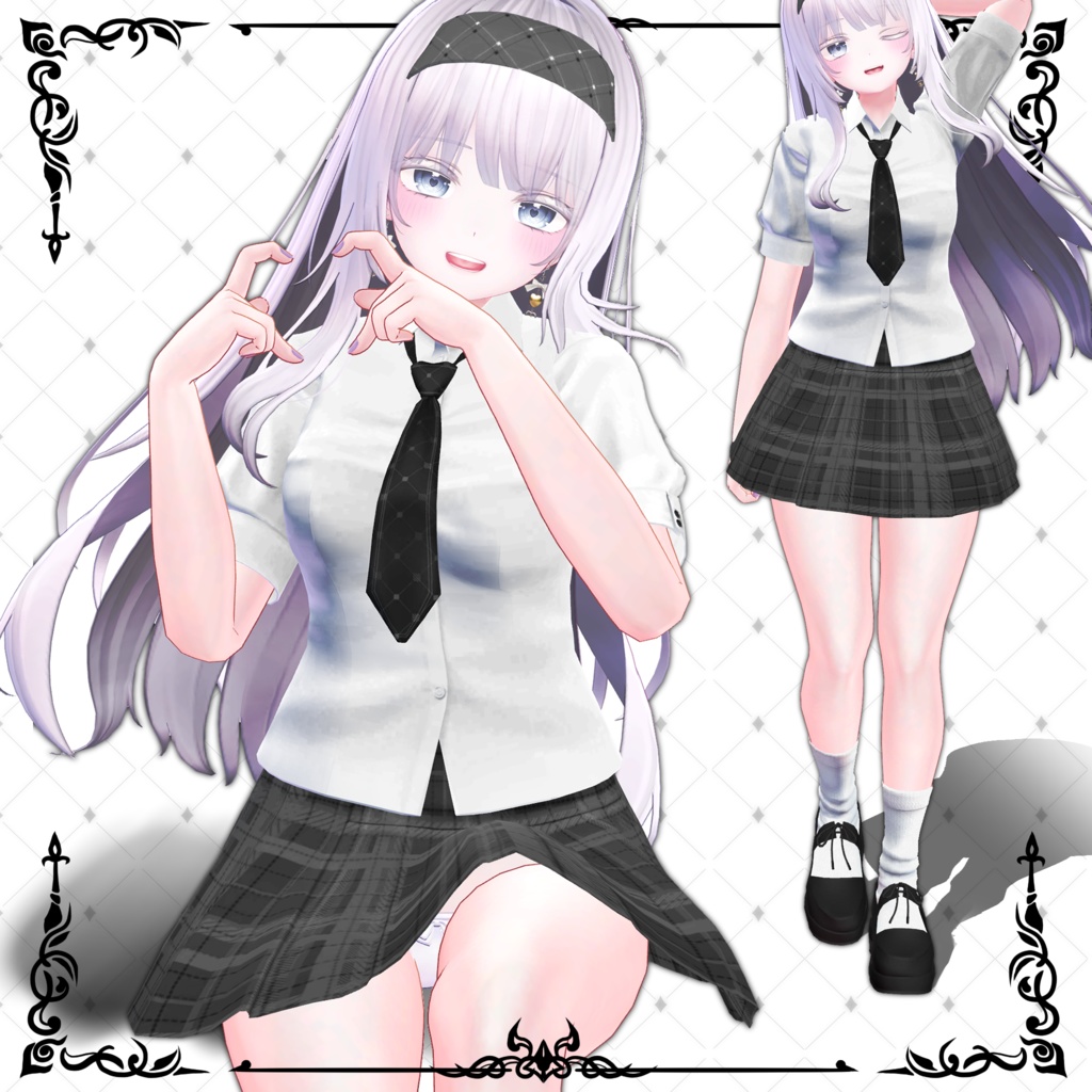 【萌】Summer vest uniform