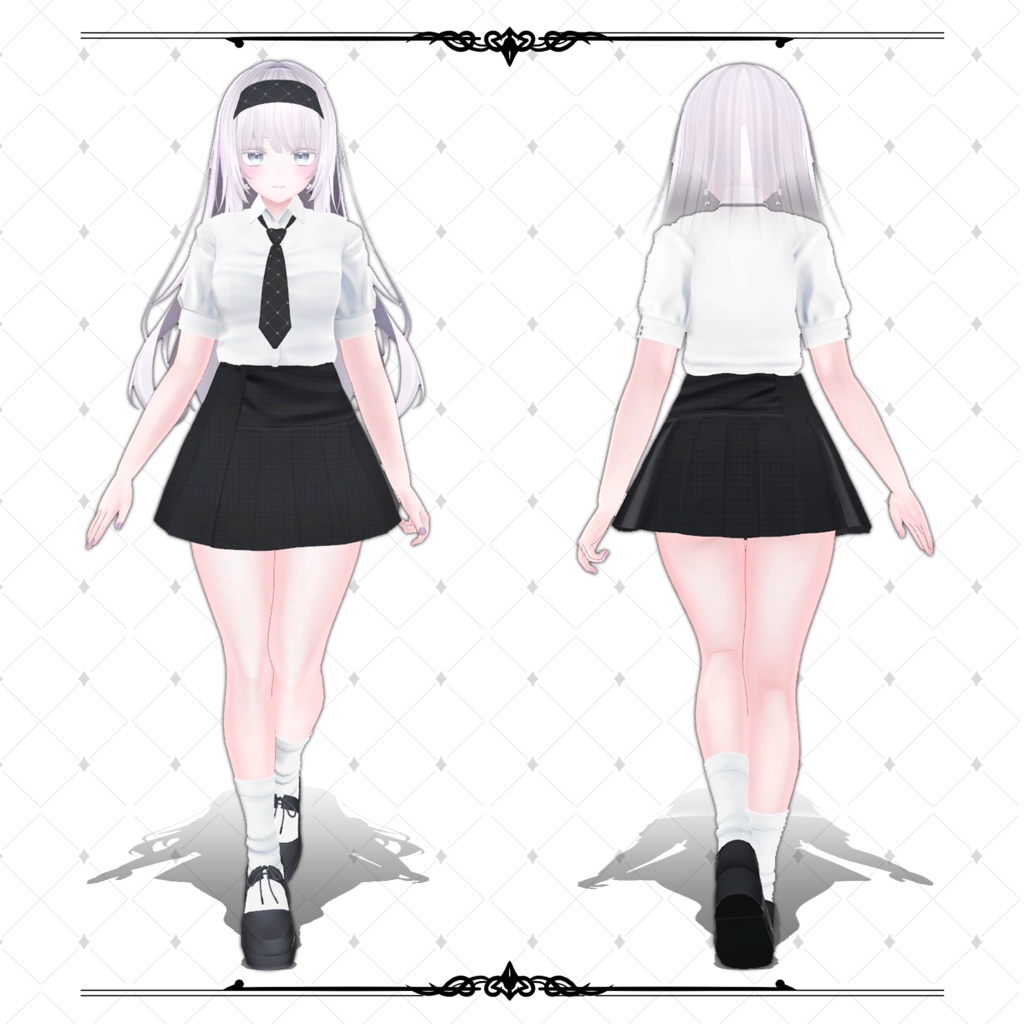 【萌】Summer vest uniform