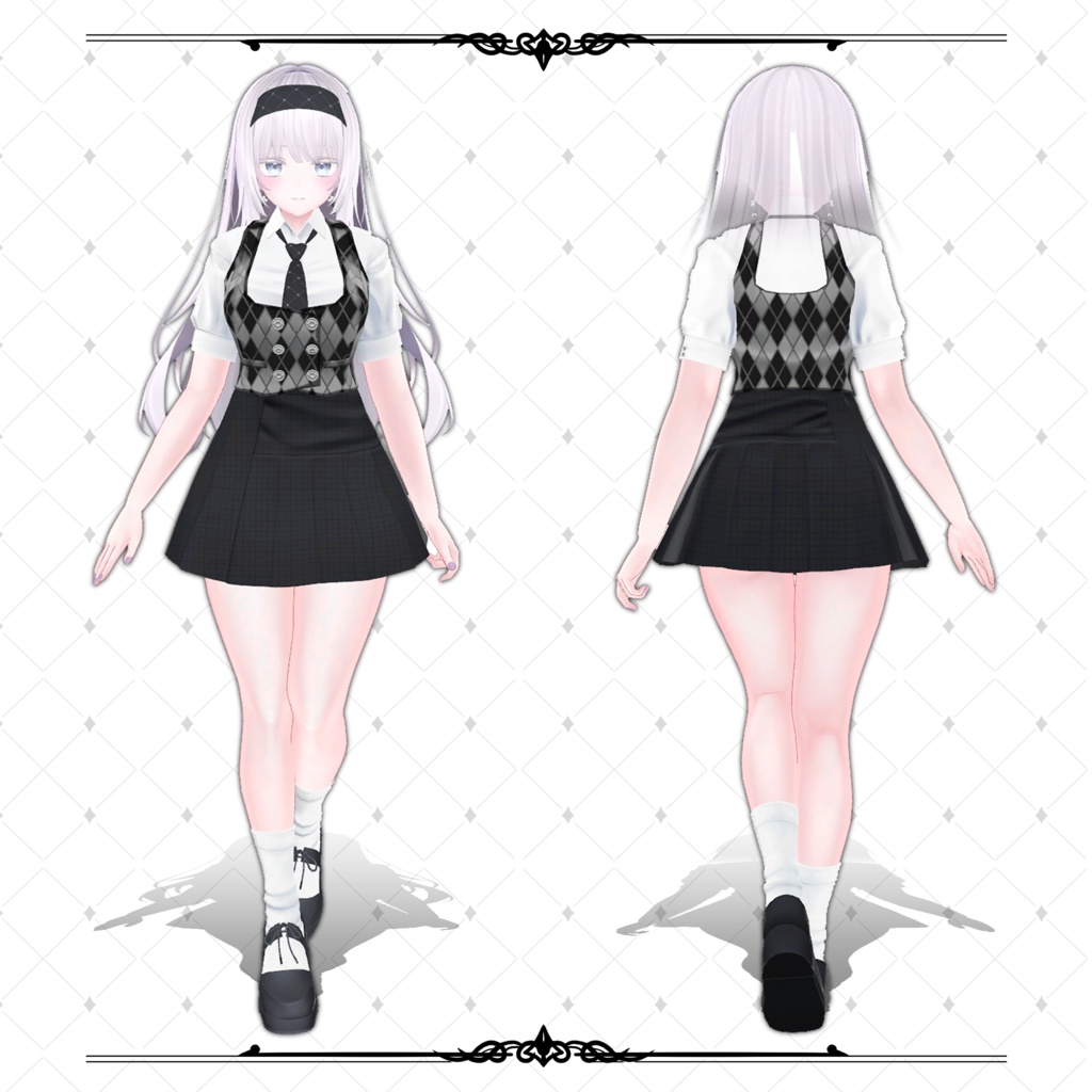 【萌】Summer vest uniform