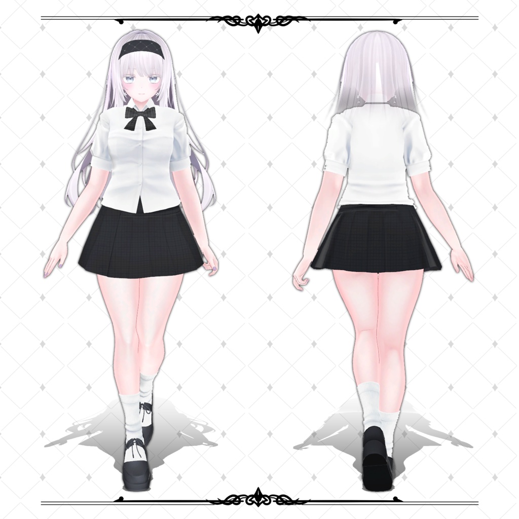 【萌】Summer vest uniform