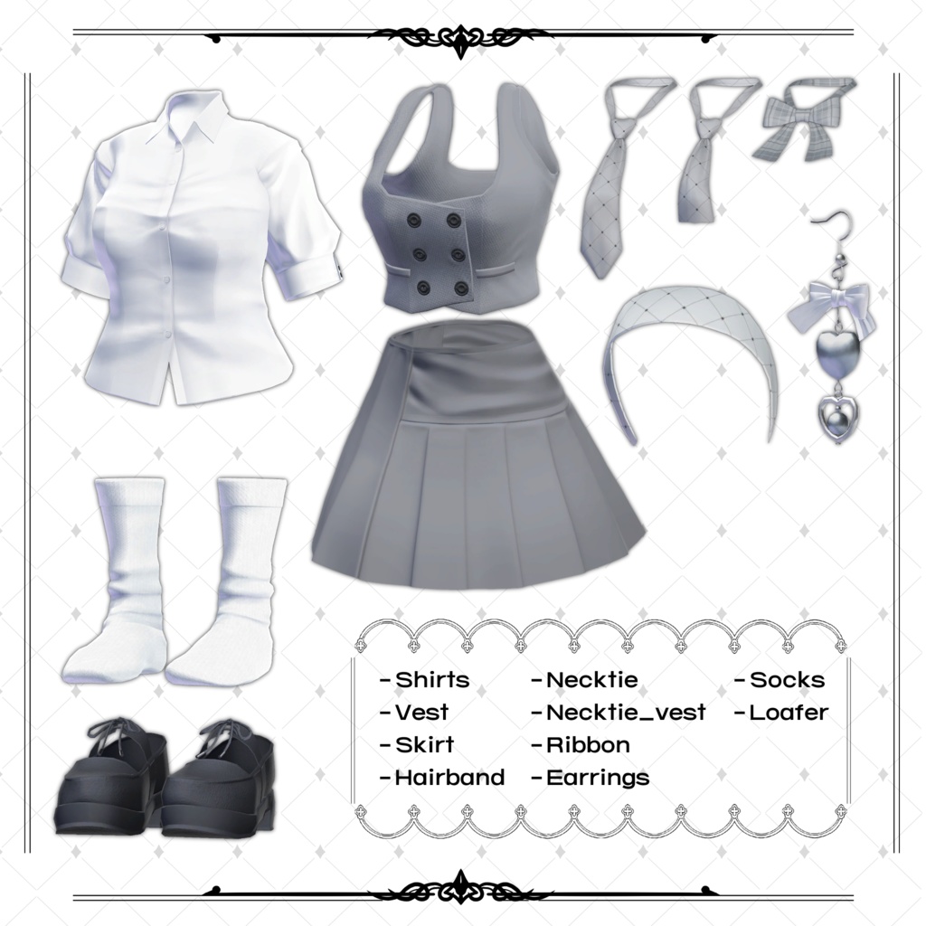 【森羅】Summer vest uniform