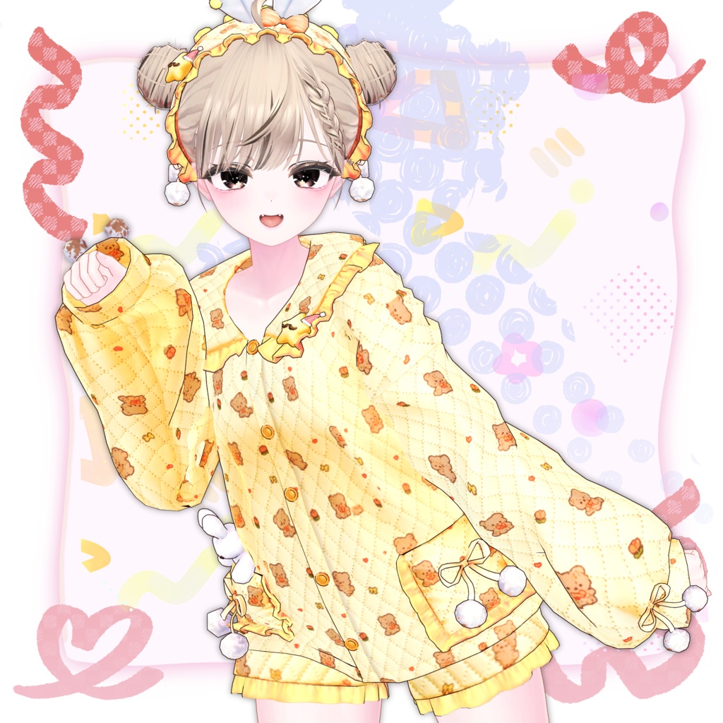 【マヌカ、萌対応】Nightie