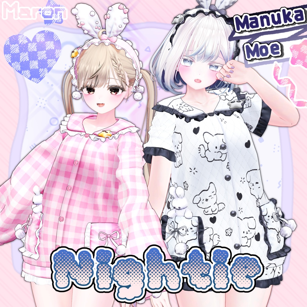  【マヌカ、萌対応】Nightie