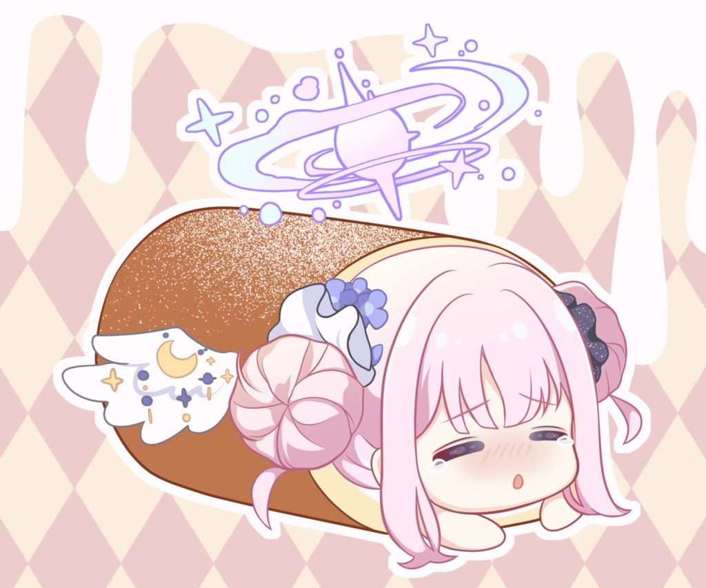 聖園ミカ(ロールケーキ巻きのすがた)マルチクロス