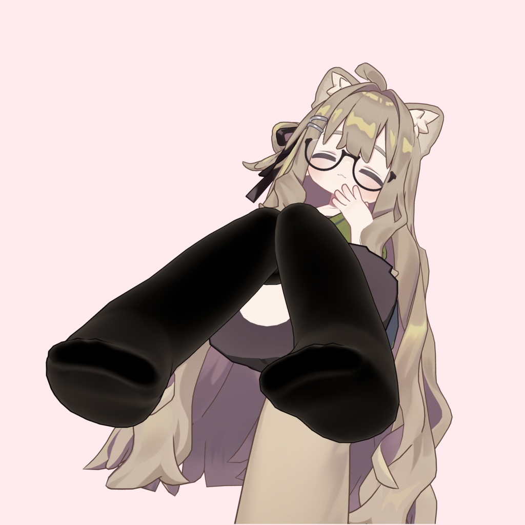 【無料】シンプルニーソ for Kipfel