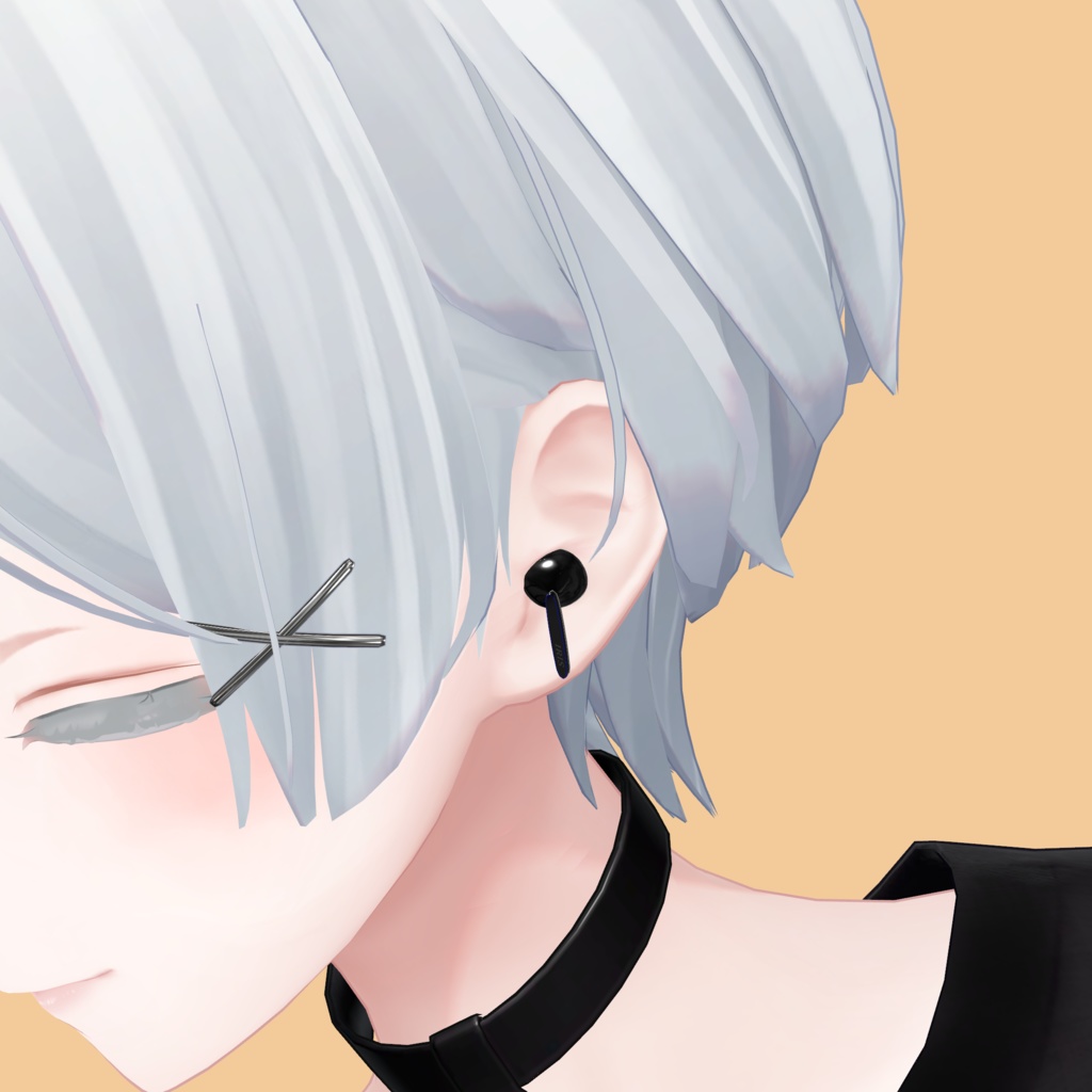 【無料】【2024最新】 ワイヤレスイヤホン 人間工学に基づいていない設計 ノイズキャンセリングなし 小型/軽量 片耳/両耳 通勤/通学/スポーツ 3Dモデル