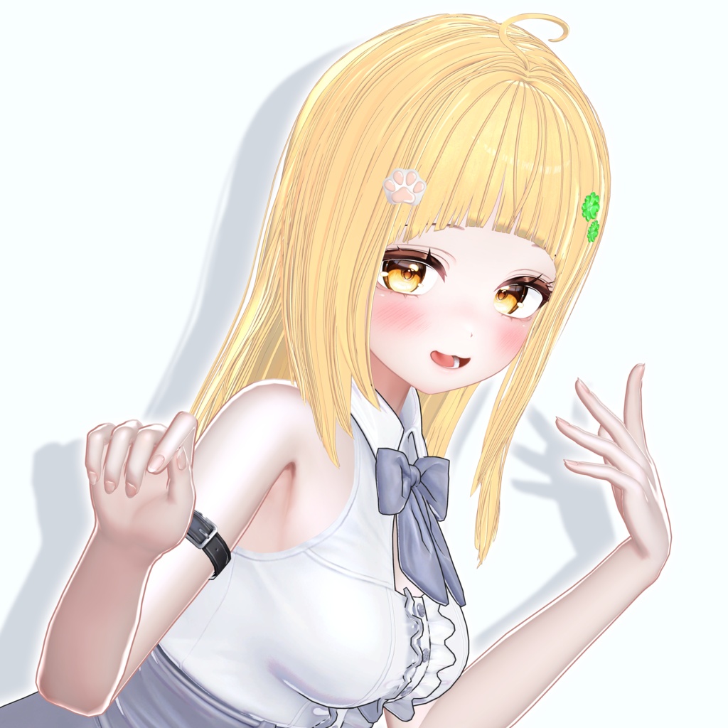 💗Sale💗【VRC Hair】ぱっつんさらりんへあー【5 avatars】/ 帽子無料