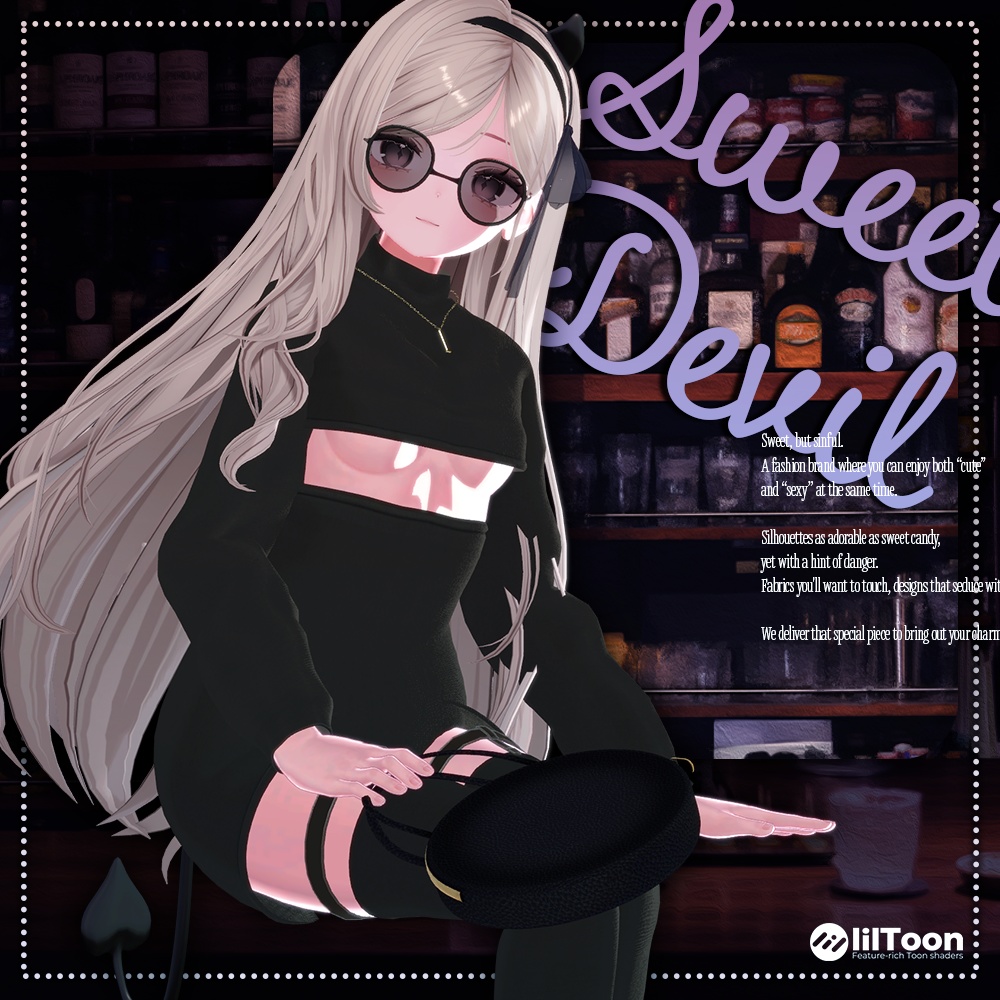 【💗SALE💗】sweet devil knit【VRChat】