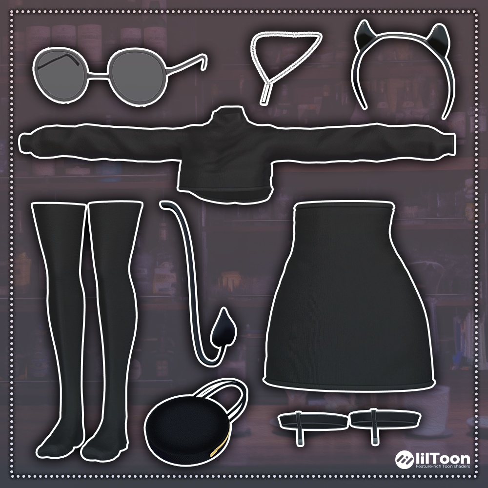 【💗SALE💗】sweet devil knit【VRChat】