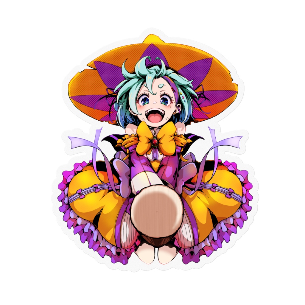 【ハロウィン限定】おら魔女ステッカー