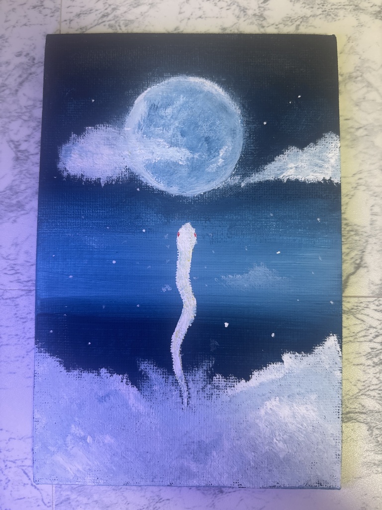 月の大蛇
