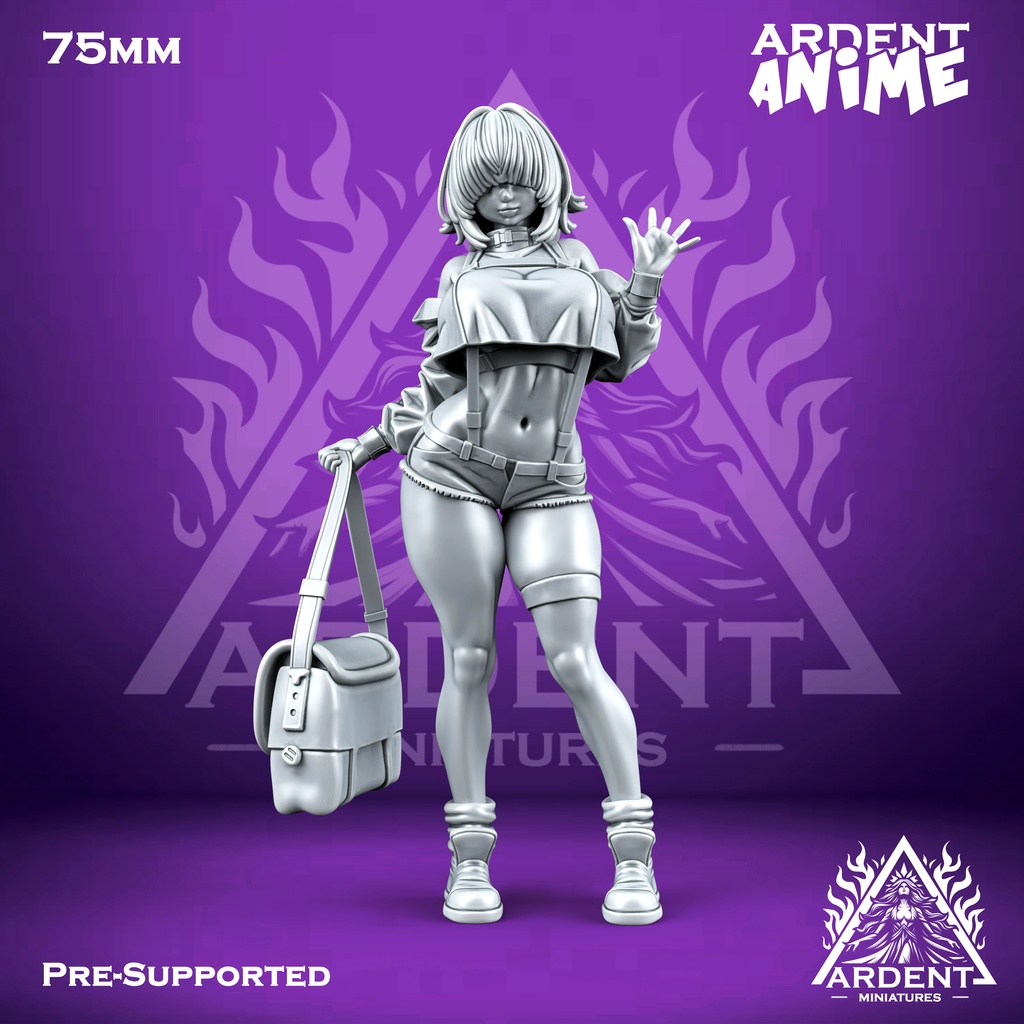 Elegg, 75mm, Ardent Anime #001 for 3D printing