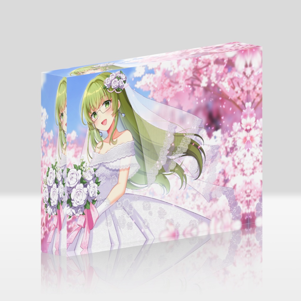 ウェディングアクリルブロック