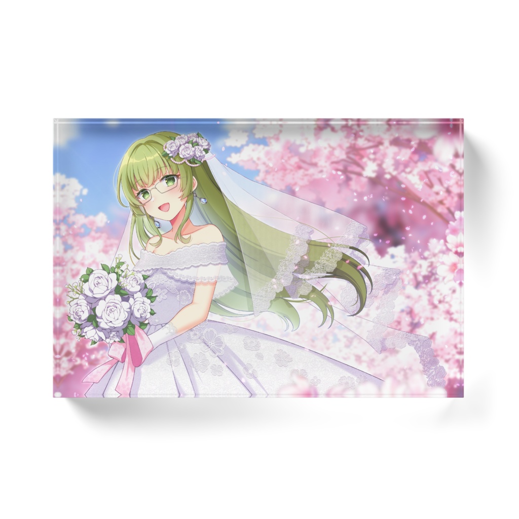 ウェディングアクリルブロック