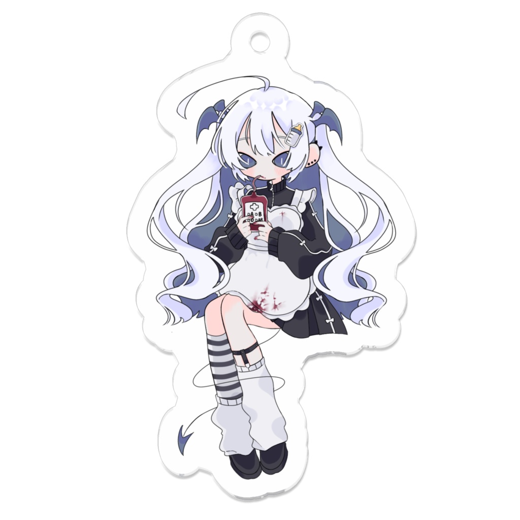 ひなちゃんちゅ~ちゅ~キーホルダー(白)