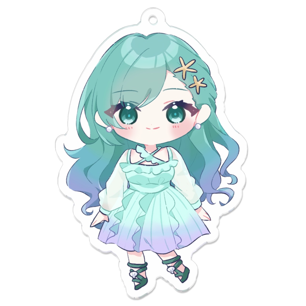 海姫てち　SDアクリルキーホルダー