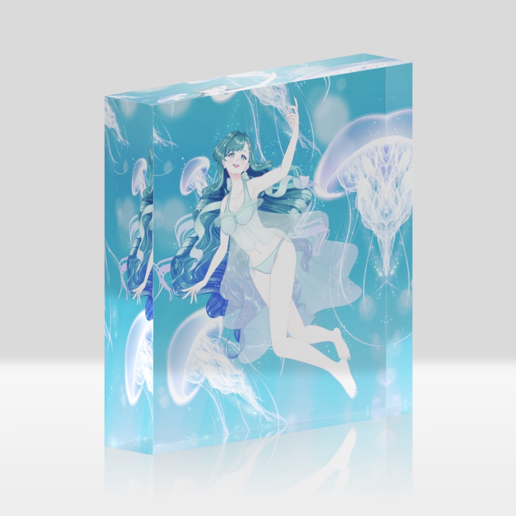 海姫てち 水着アクリルブロック