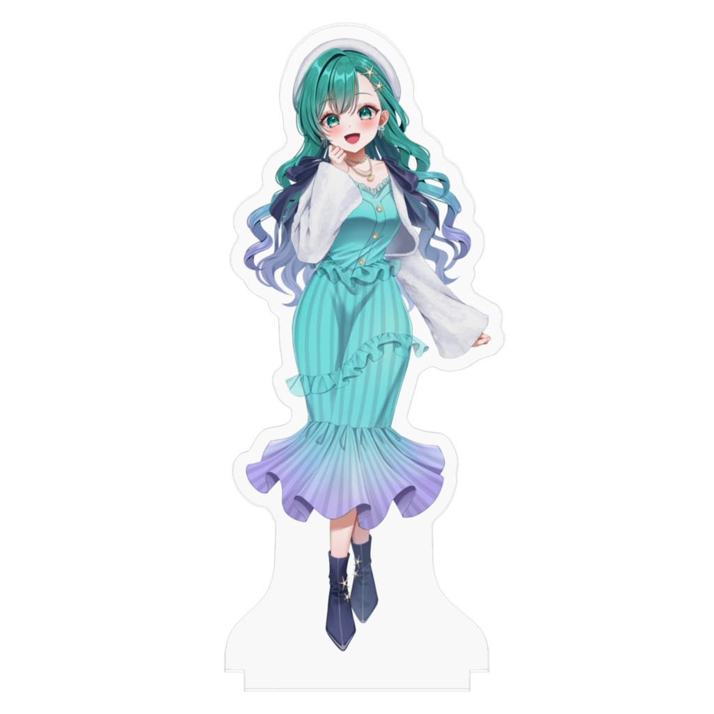 海姫てち 秋冬衣装アクリルフィギュア