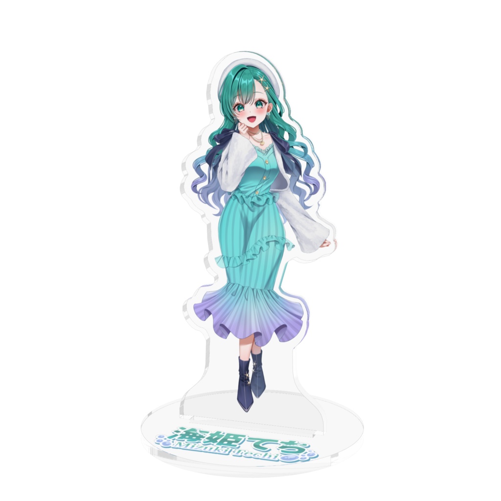 海姫てち 秋冬衣装アクリルフィギュア