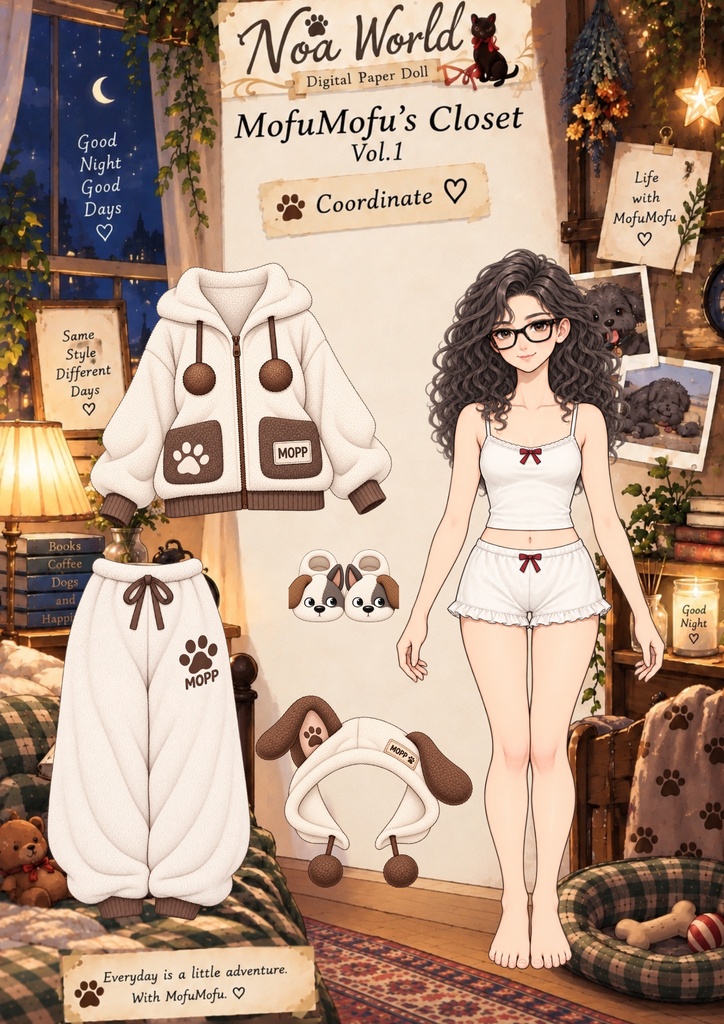 Noa’s Closet|ノアの着せ替えペーパードール