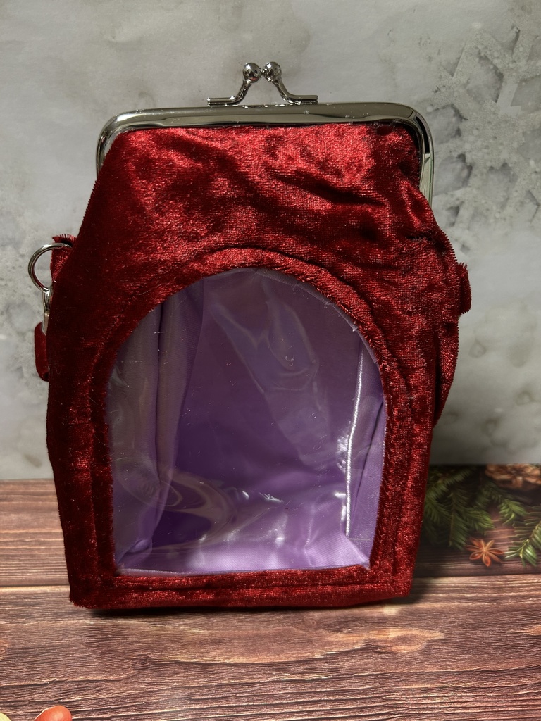 なんかいい感じのぬいポーチ ベロア