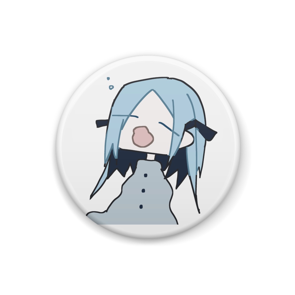 【オリジナル】ねむねむレイくん缶バッジ