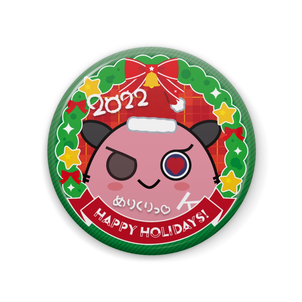 九条天 缶バッジ クリクリ crystal christmas