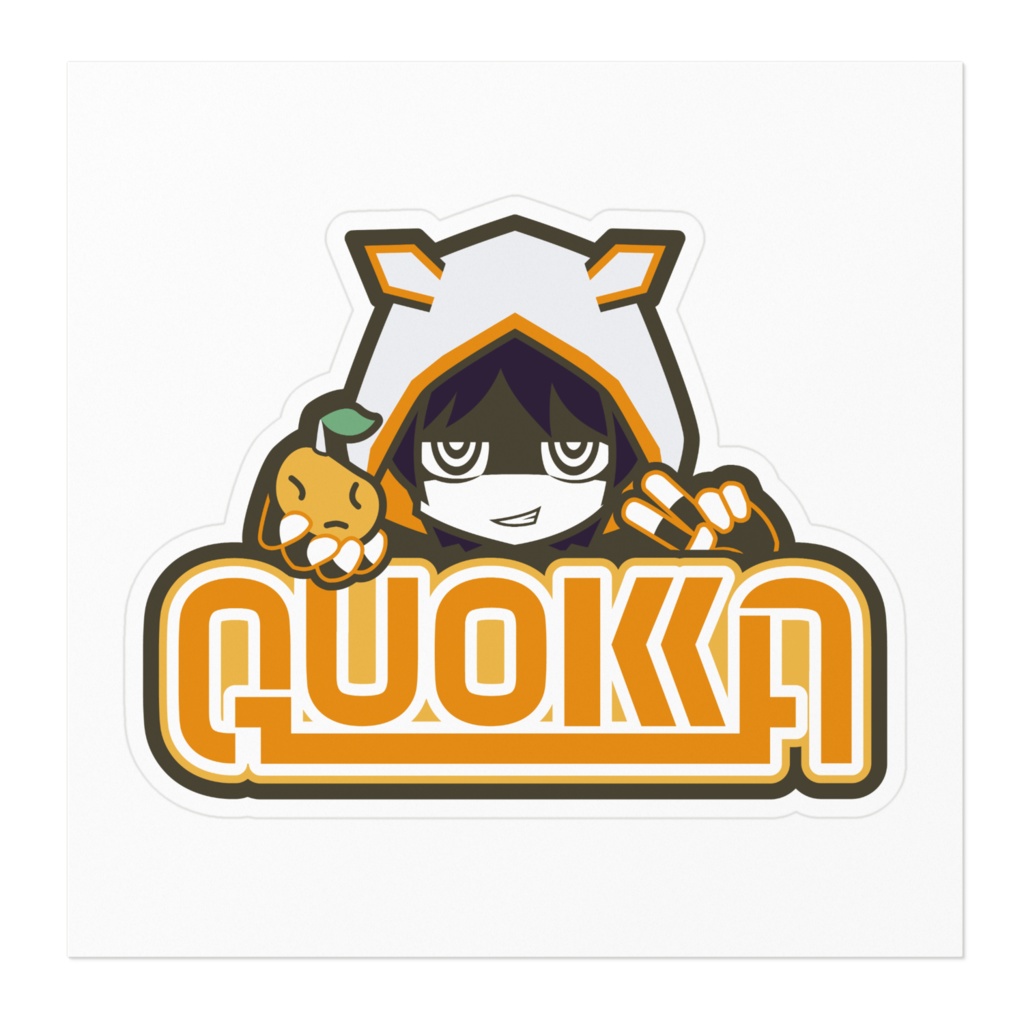 【÷ロック】悪顔ステッカー(クアッカ)