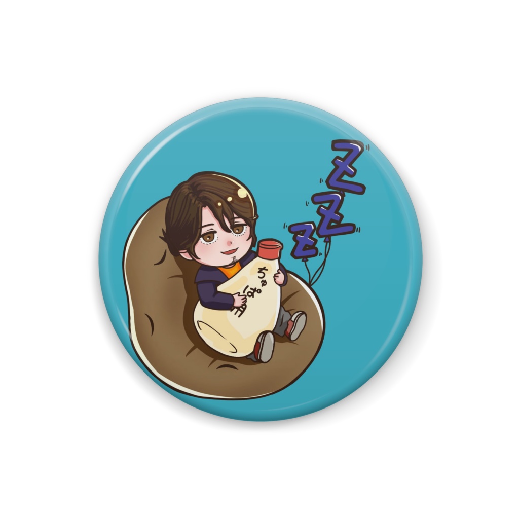 SDぽてまよNo.2 缶バッジ（32mm）