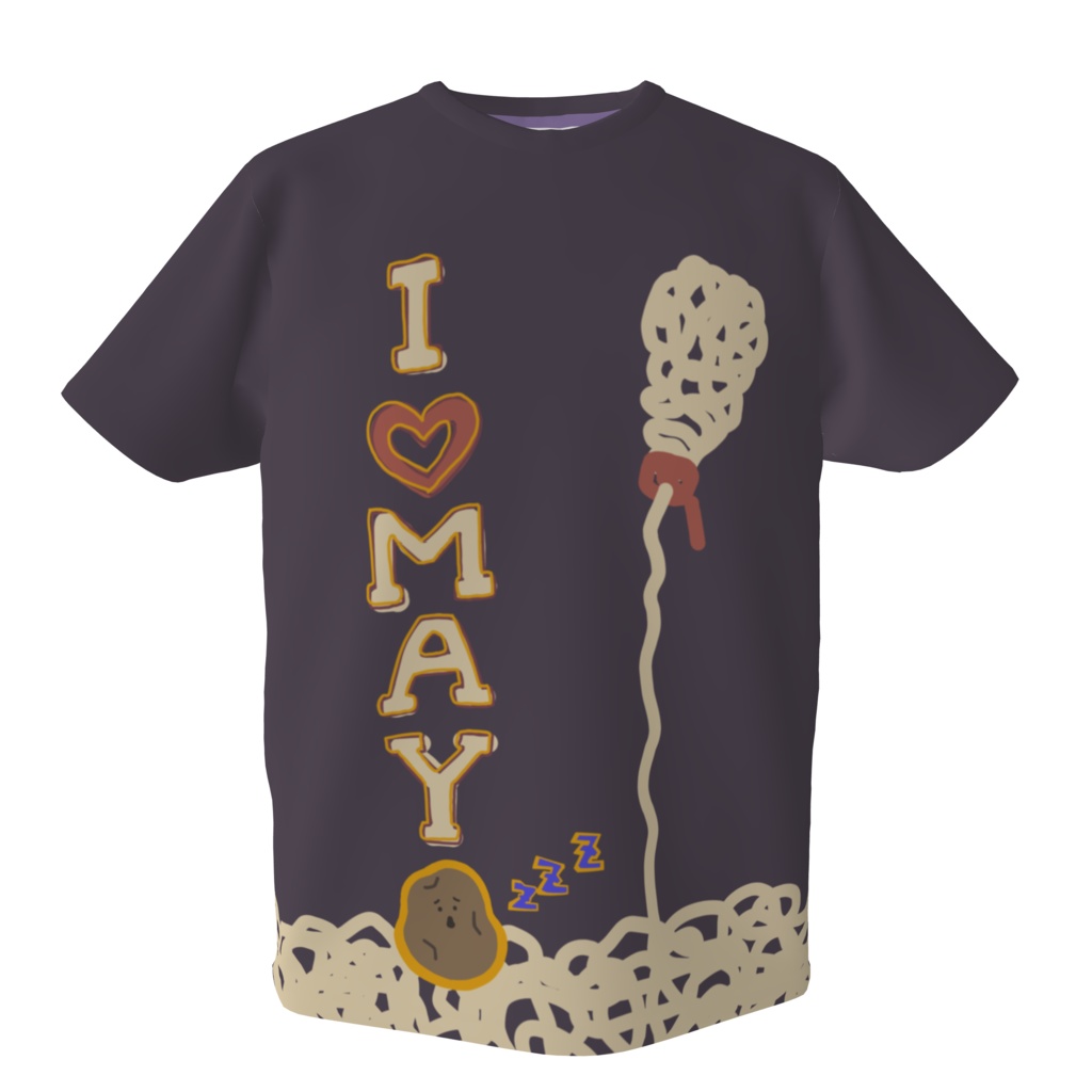 ぽてまよTシャツ（XL）