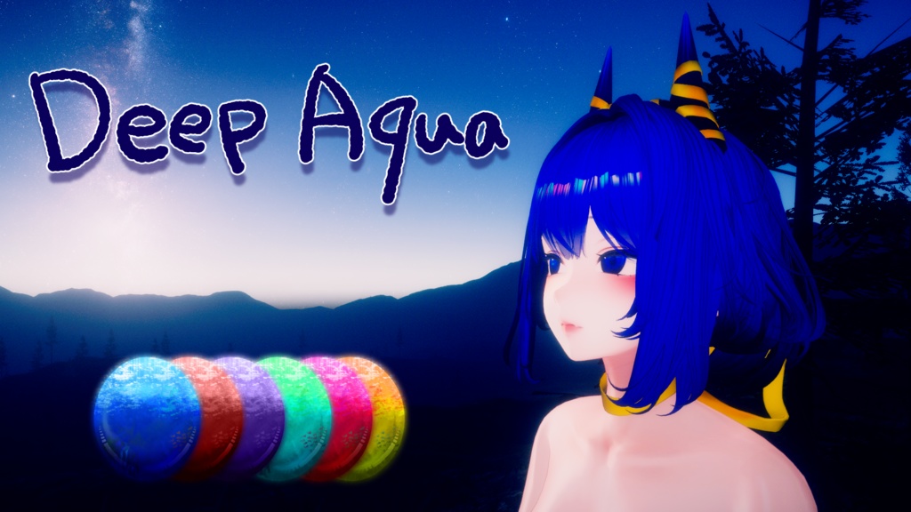 [shinra用] 森羅_'Deep Aqua'_eyes texture