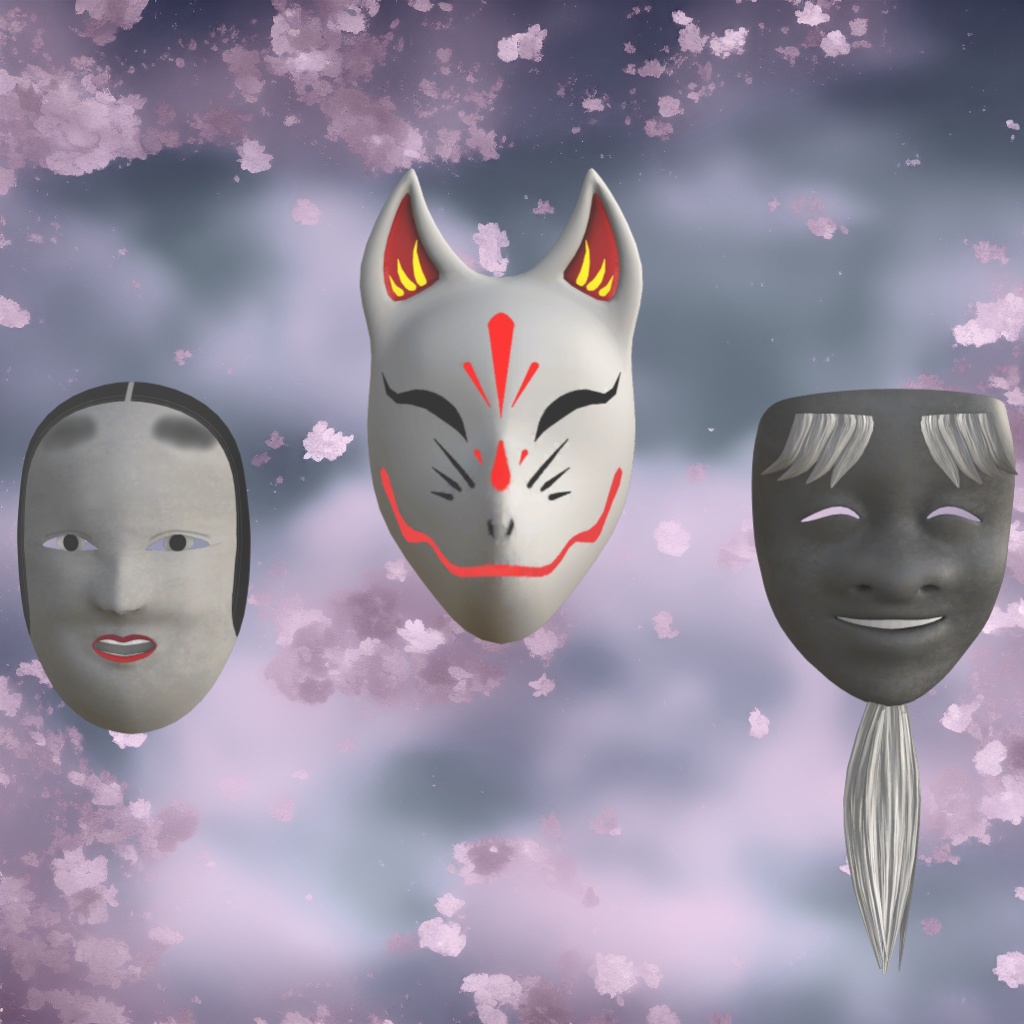 オリジナル3Dモデル 十六夜(Izayoi)【VRC向けアバター】