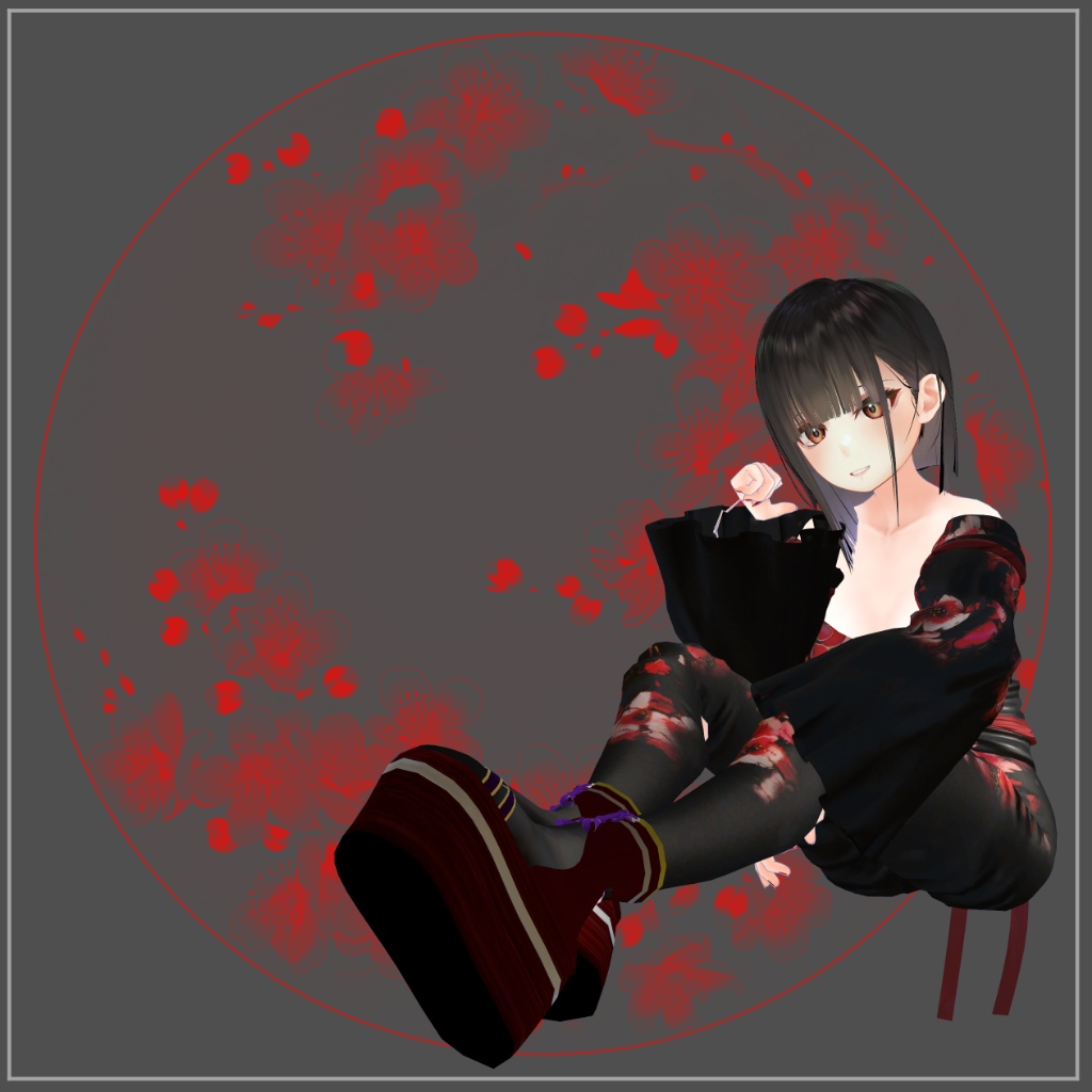 【オリジナル3D衣装】桜花衣