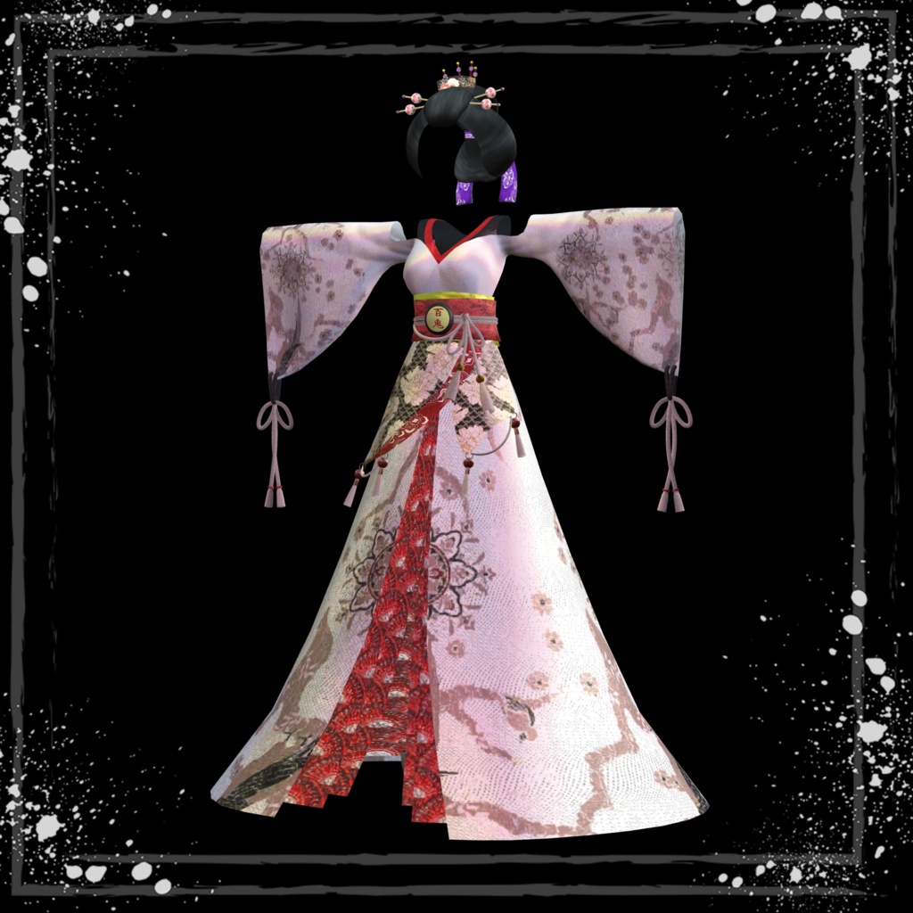 【オリジナル3D衣装】花凛舞