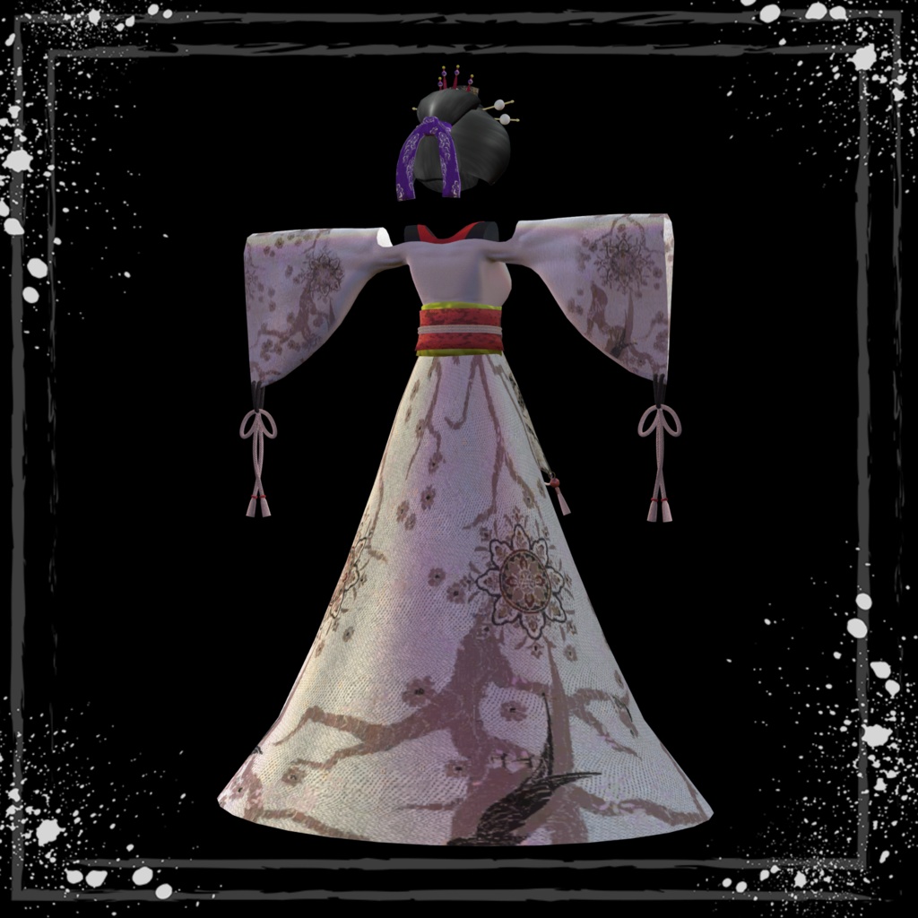 【オリジナル3D衣装】花凛舞