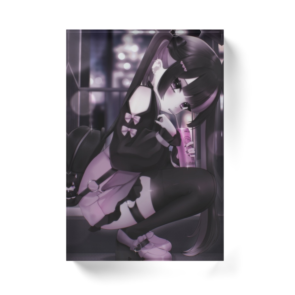 地雷ちゃん アクリルブロック