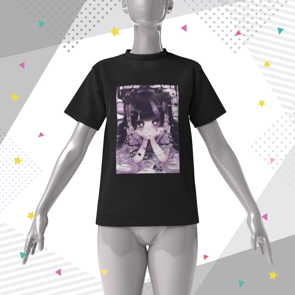 地雷ちゃんTシャツ