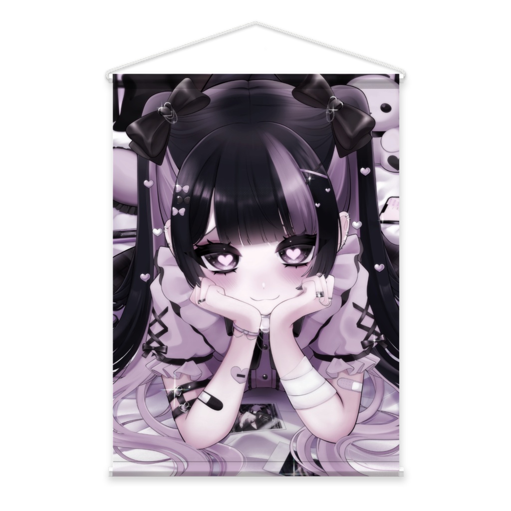 地雷ちゃんタペストリー