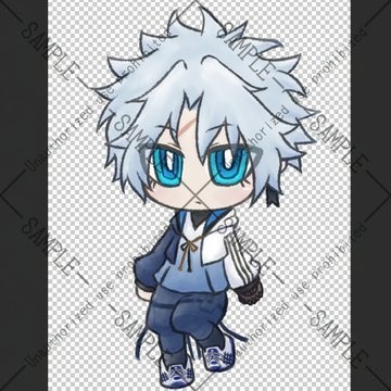 藤堂平助 蓄光アクリルキーホルダー