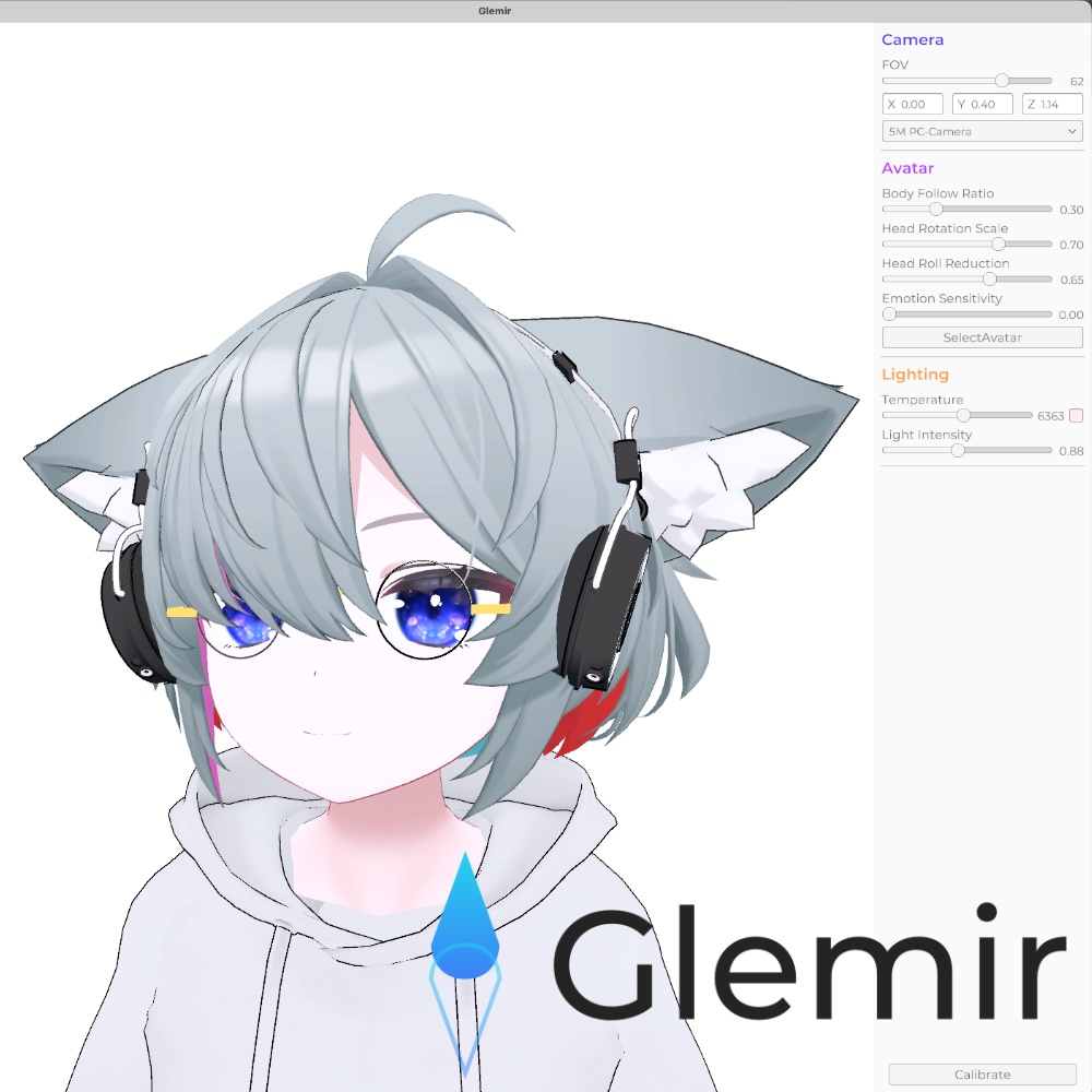 Glemir | Mac向けアバター配信用アプリ