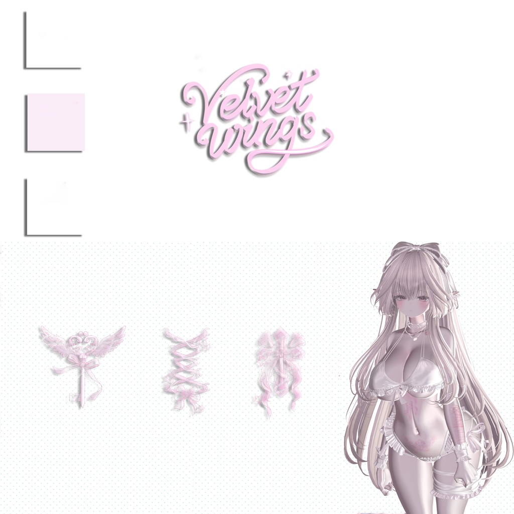 【Manuka/Milltina】⋆ ˚。⋆୨୧˚ ₊˚⊹ Velvet Wings Tattoo ⊹ ˚ ₊˚ ୨୧ ⋆ ˚。⋆