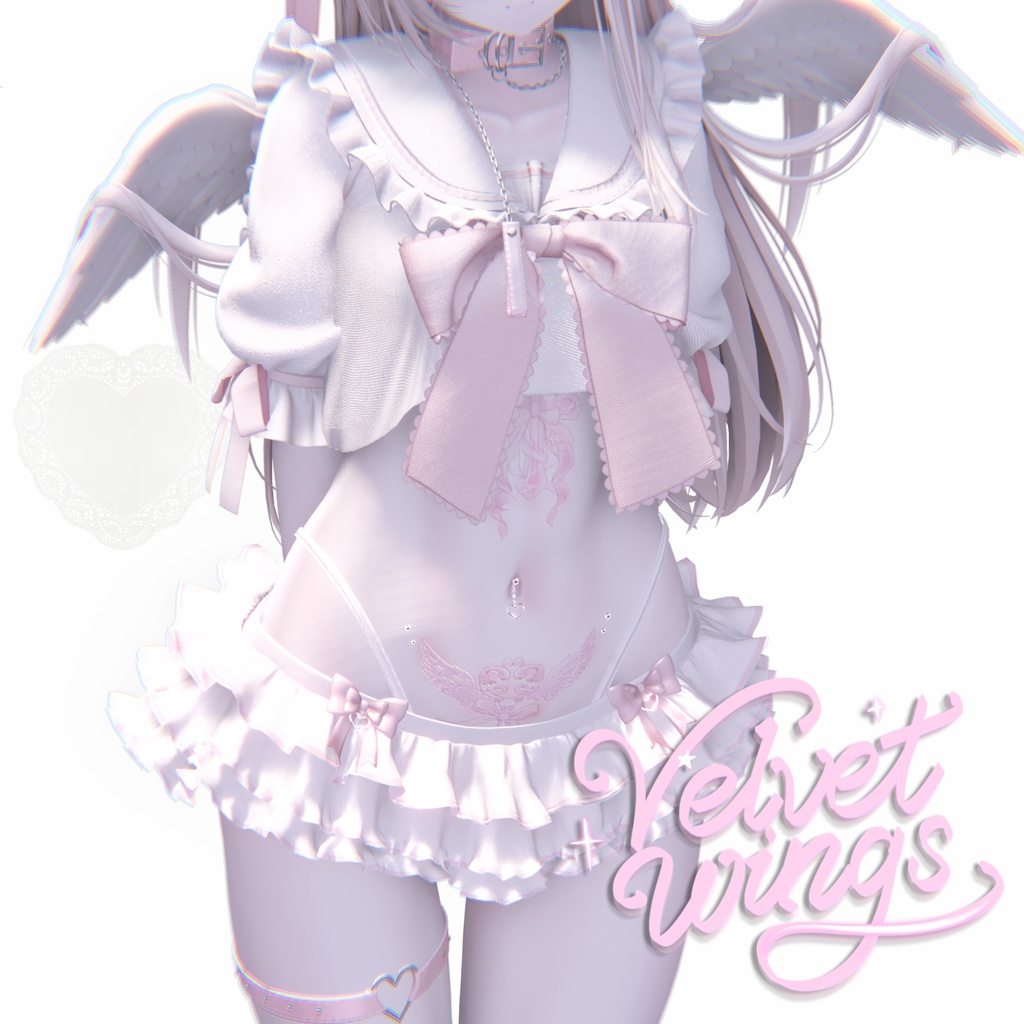【Manuka/Milltina】⋆ ˚。⋆୨୧˚ ₊˚⊹ Velvet Wings Tattoo ⊹ ˚ ₊˚ ୨୧ ⋆ ˚。⋆